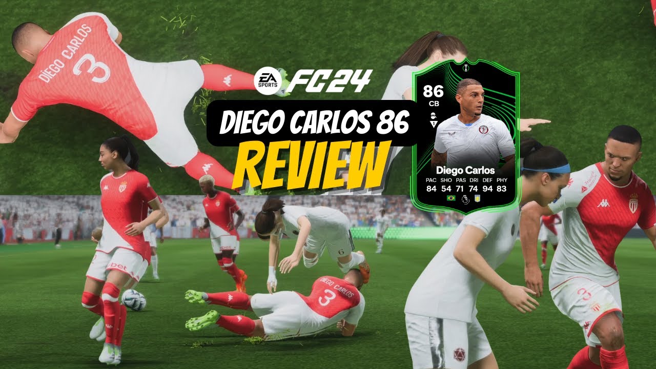 Diego Carlos RTTK EA FC 24 86 Rated Brazil CB | Review