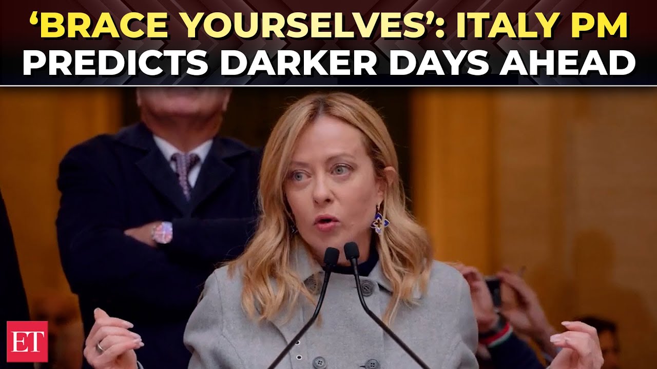 &lsquo;2025 was hard? 2026 will be MUCH worse&rsquo;: Italy PM Meloni's blunt forecast sparks alarm across world