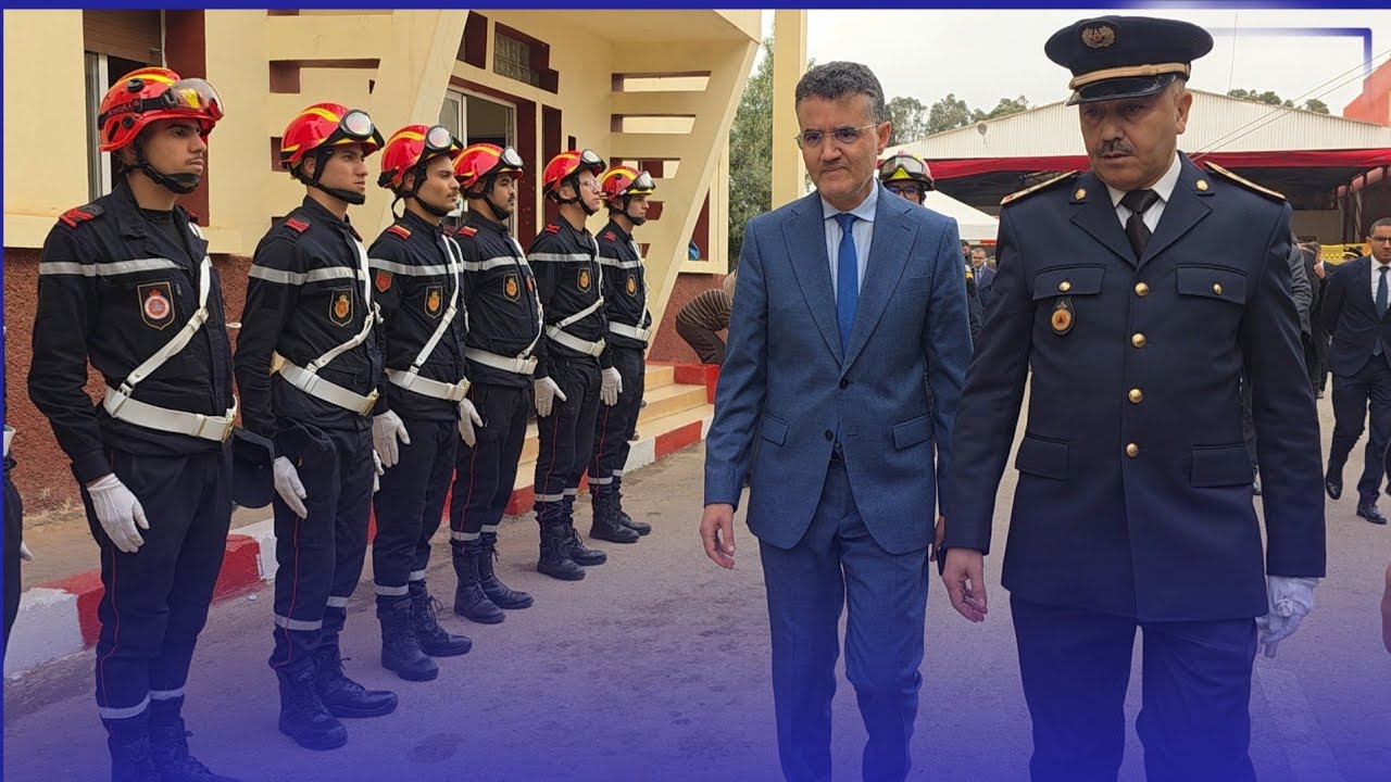 تخليد اليوم العالمي للوقاية المدنية بـالناظور 🚒