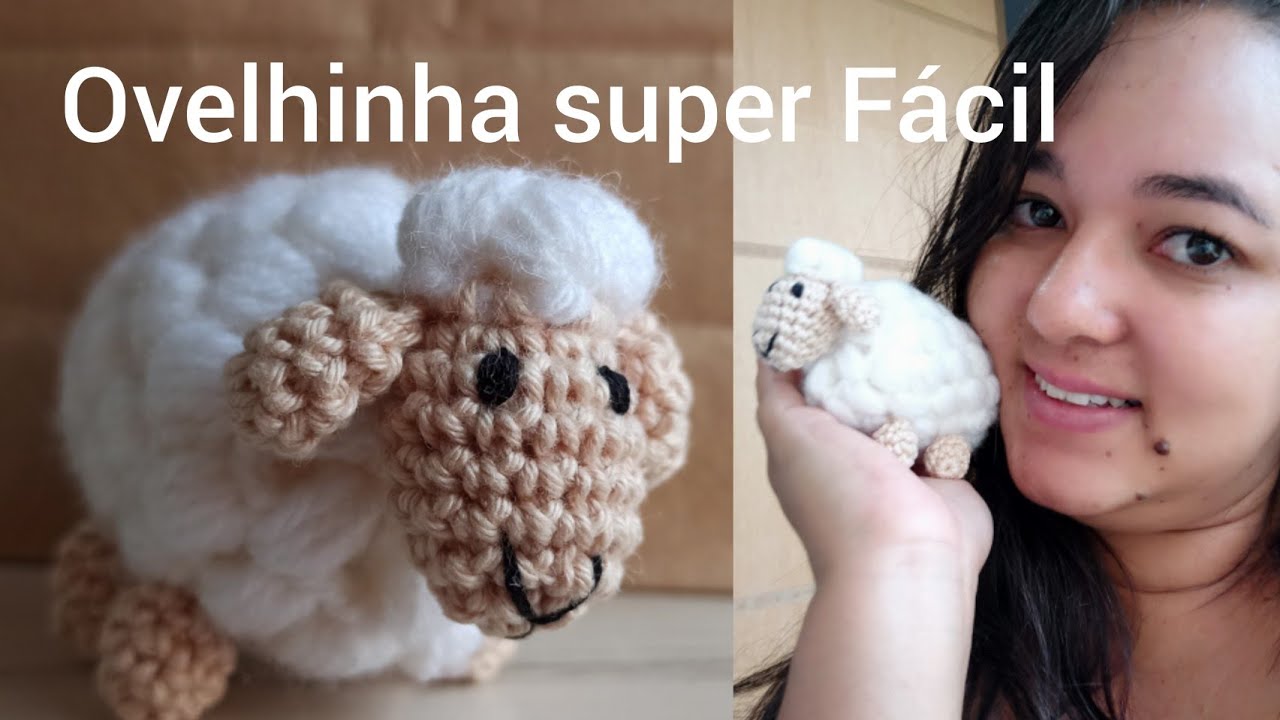 Como fazer Ovelha Amigurumi/ ponto Puff