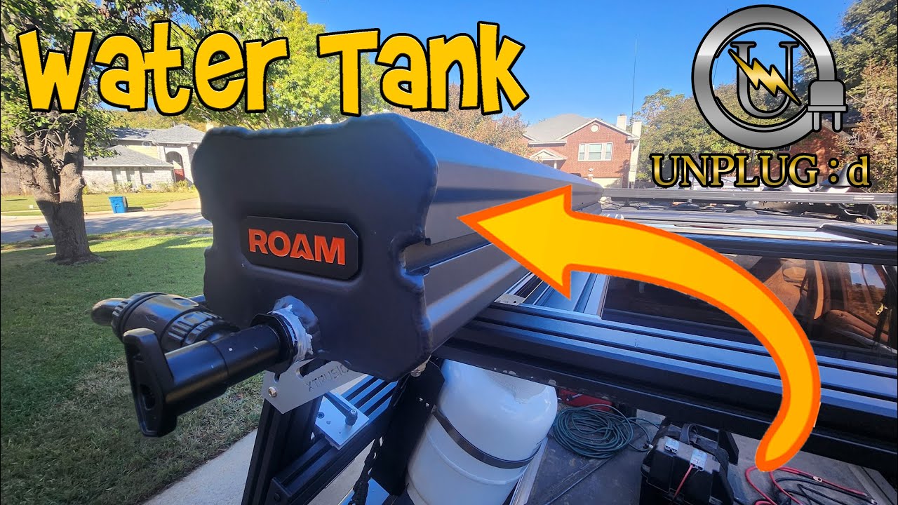 Roam Adventure Water Tank - Carry Water on your Bed Rack!