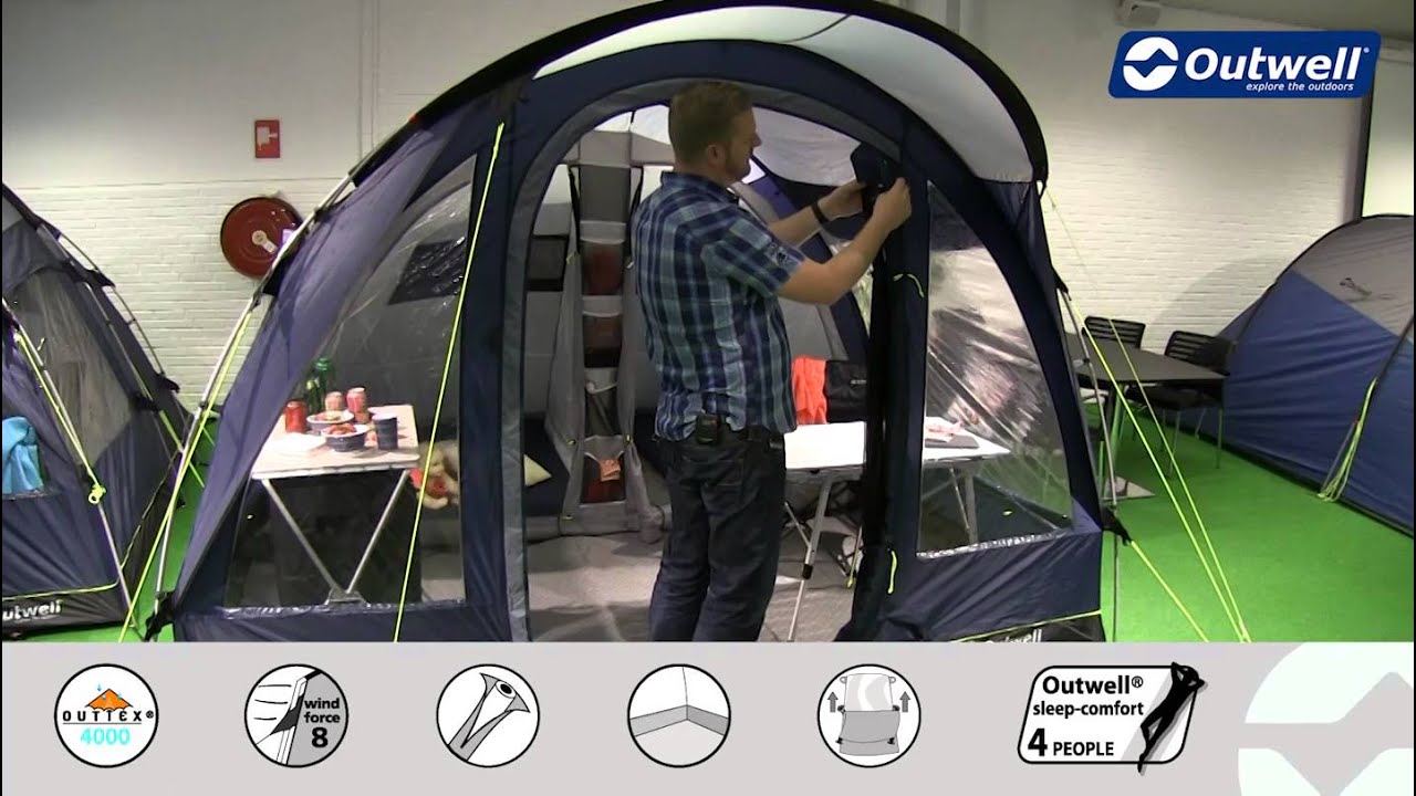 Outwell Rockwell 5 Tent - 2016 | Innovative Family Camping