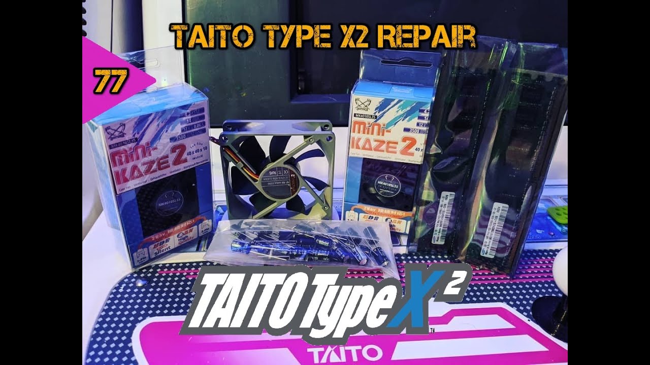 Taito Type X2 Repair - PastBlaster Episode 77
