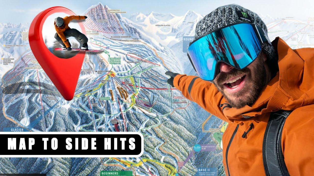 Top 3 Side Hits on Whistler - Full Map Guide