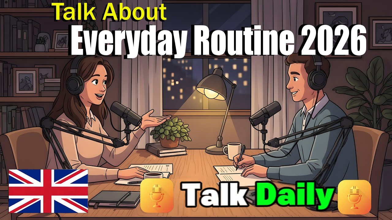 How to Talk About Your Everyday Routine 2026 in English | Easy English Conversation Practice
