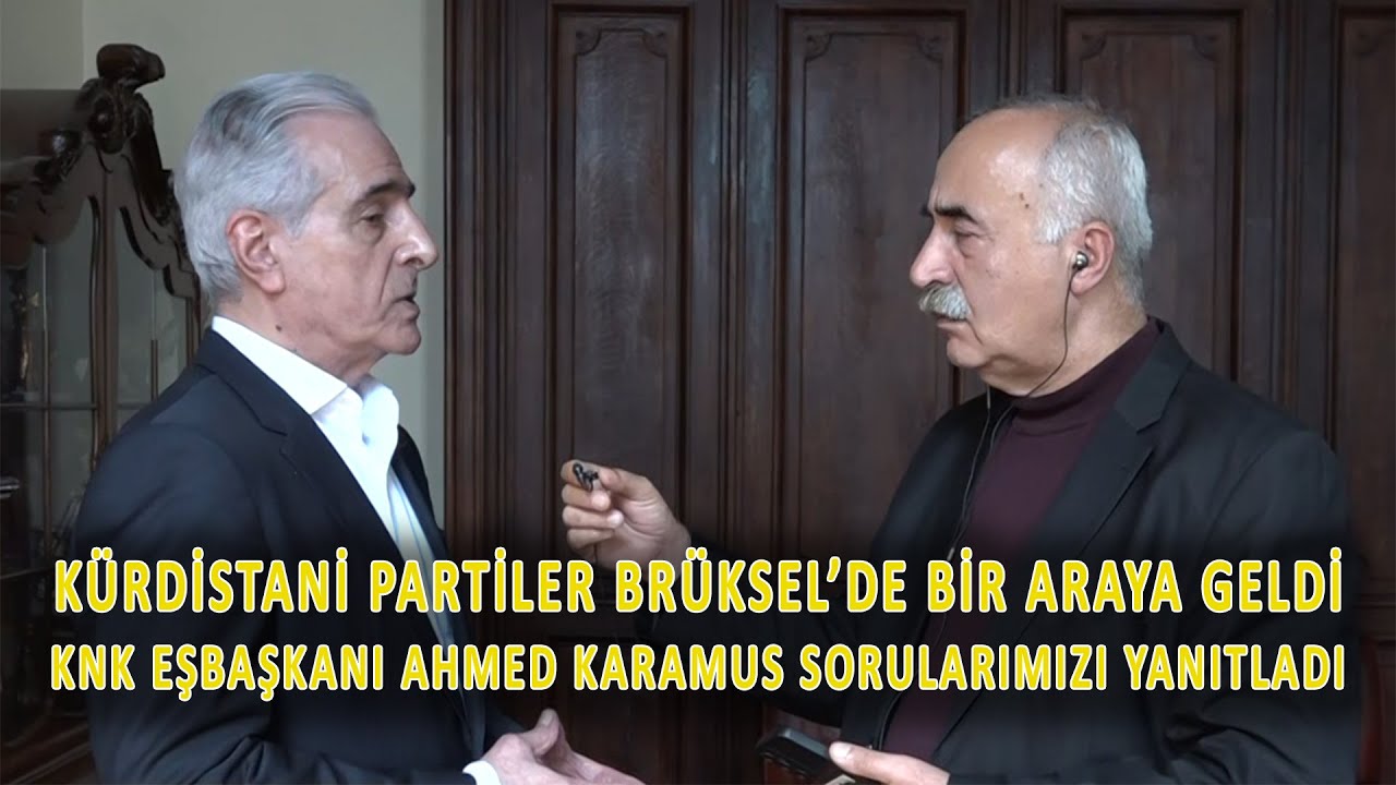 Kürdistani partiler Brüksel'de bir araya geldi: Gündem Rojava ve Rojhilat...