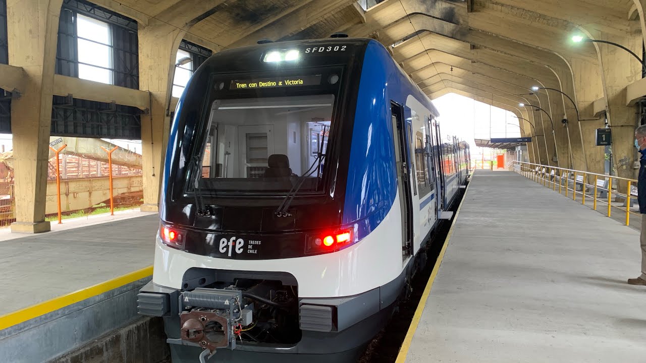 CONOCIENDO LOS NUEVES TRENES VICTORIA-TEMUCO! 🚇🚅