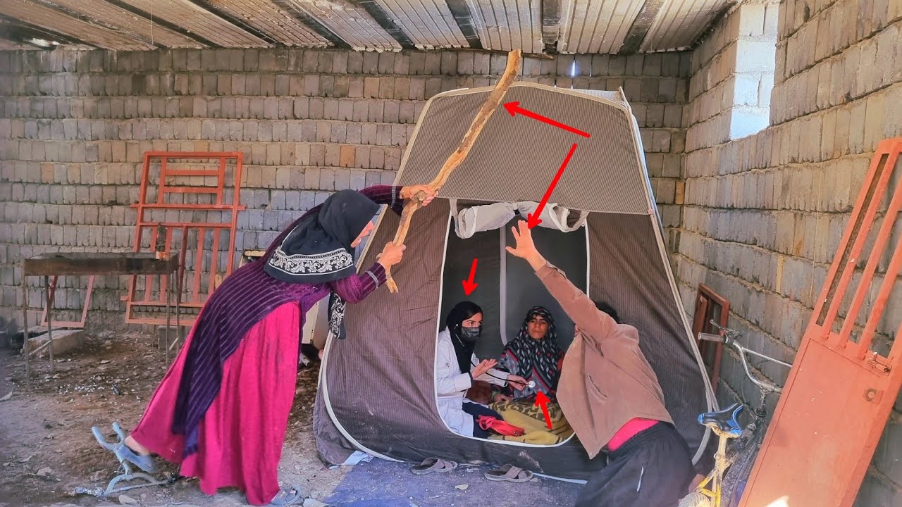 The doctor comes and treats Maryam, and it is determined that Maryam is pregnant.