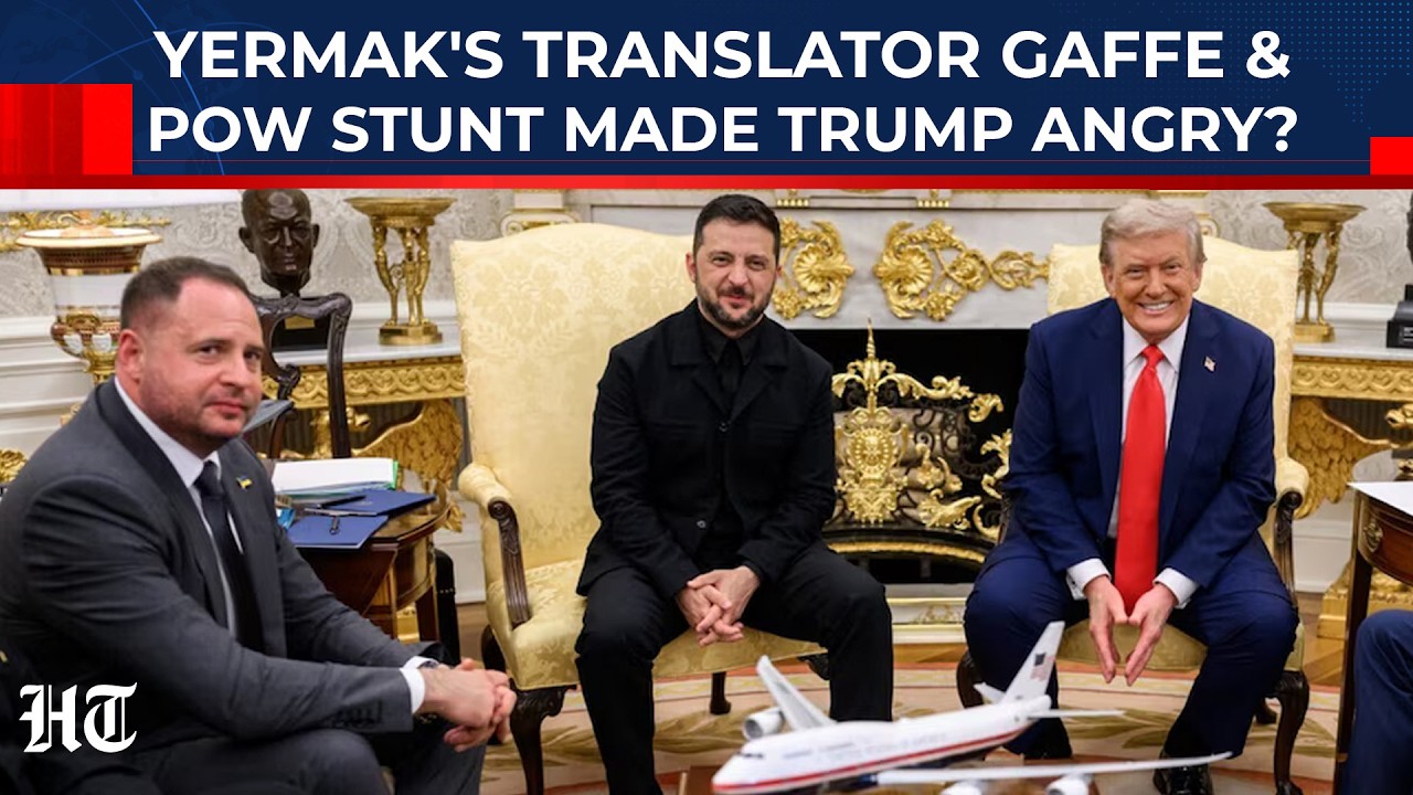 Yermak's English Ignited Trump's Oval Office Fury? Zelensky's Top Aide's Secret EU Hatred Exposed