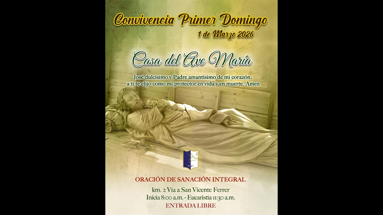 Convivencia | 1er domingo del mes 01/03/26 Hnas. Rubiela Carvajal y Johana Giraldo