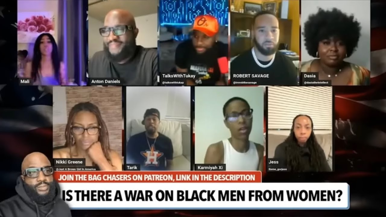 These Pandering Black Males Content Creators let Keisha’s on the panel destroy them in the debate.