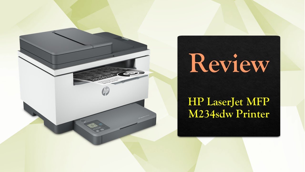 HP LaserJet MFP M234sdw | M233sdw | M236sdw: Обзор принтера