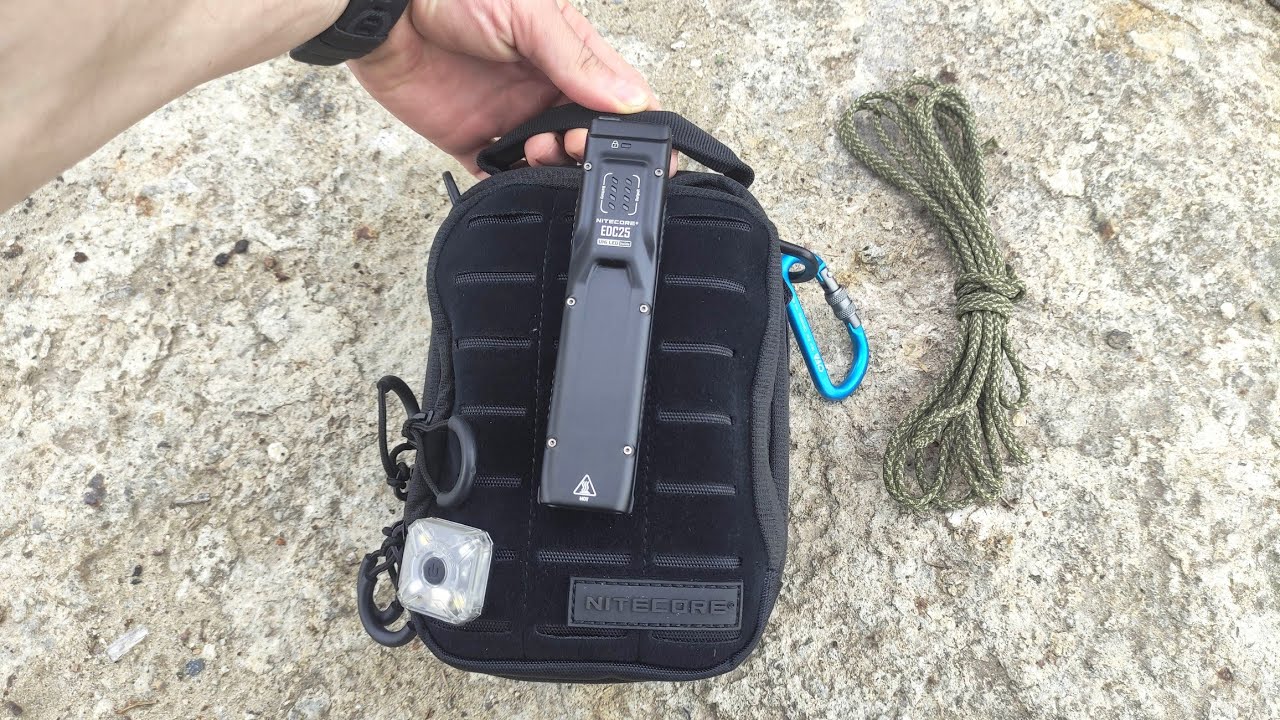 Мой EDC Nitecore nup 20