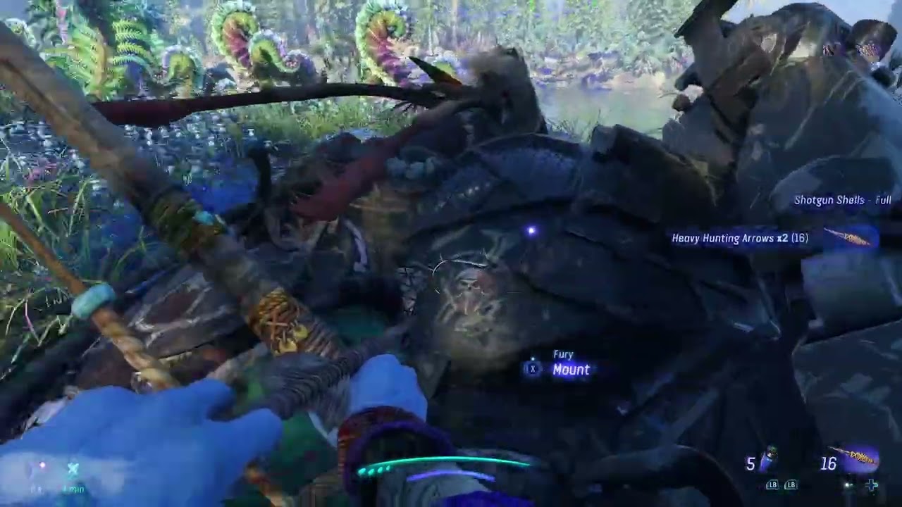 Avatar Frontiers of Pandora gameplay 
