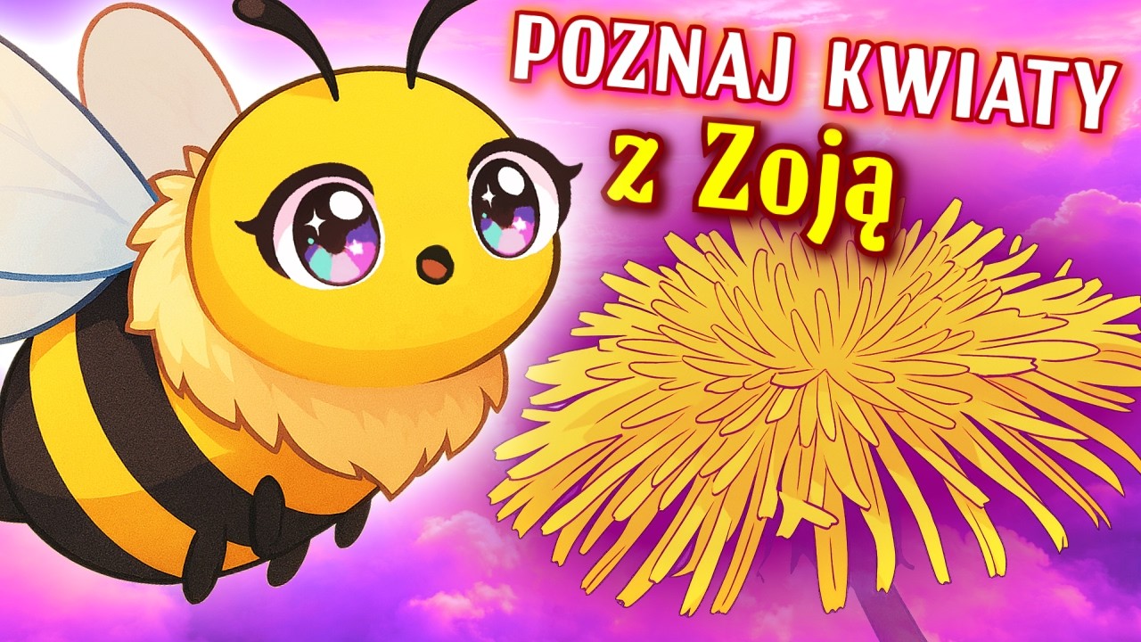 🌸Pszczoły i kwiaty – Edukacyjna bajka o pszczołach