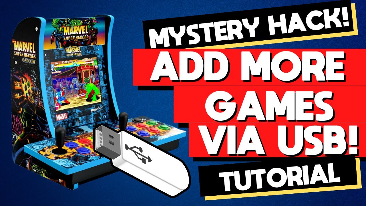 Взломай Arcade1Up Countercades! Добавь Batocera и тысячи игр! Взломай Mystery Encoder!