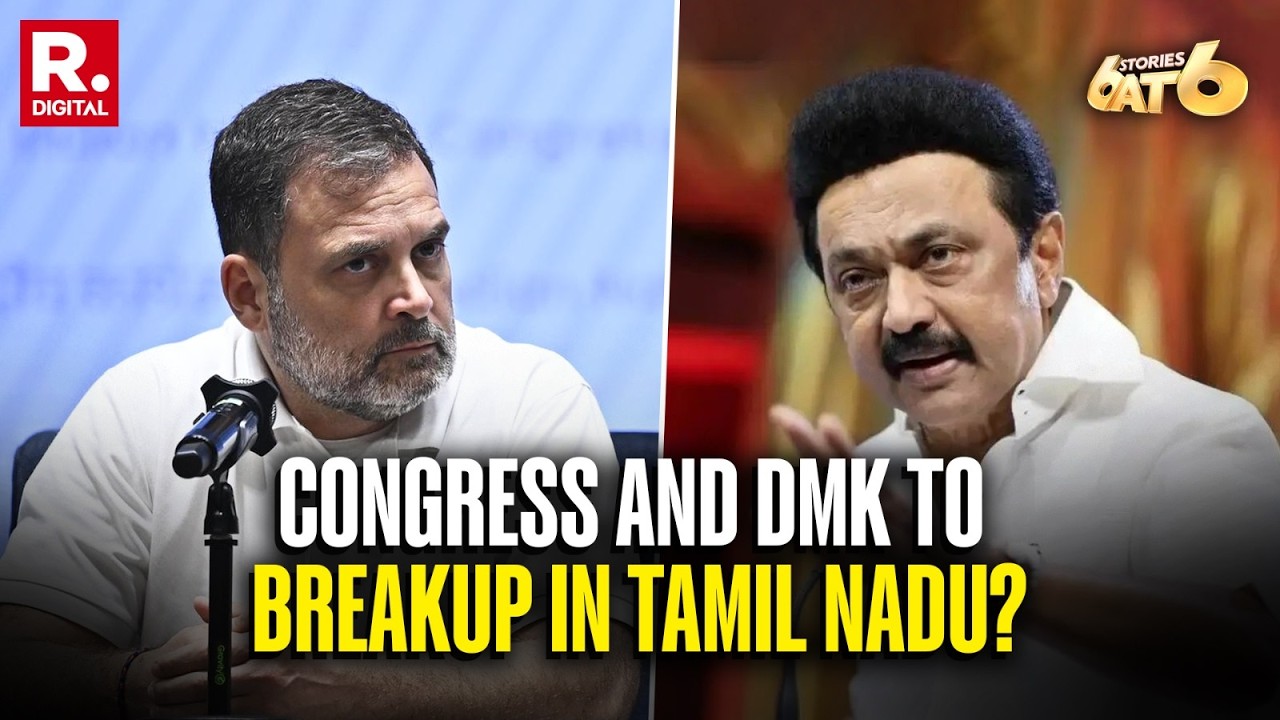 6 Stories At 6: Congress And DMK Breakup In Tamil Nadu? | CBI To Probe Ajit Pawar Plane Crash