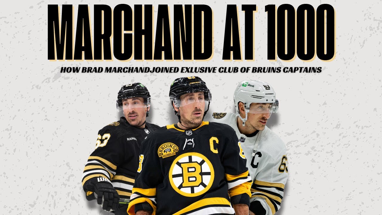 Brad Marchand's Emotional Journey to Bruins Exclusive Club of Captains | Marchand at 1000