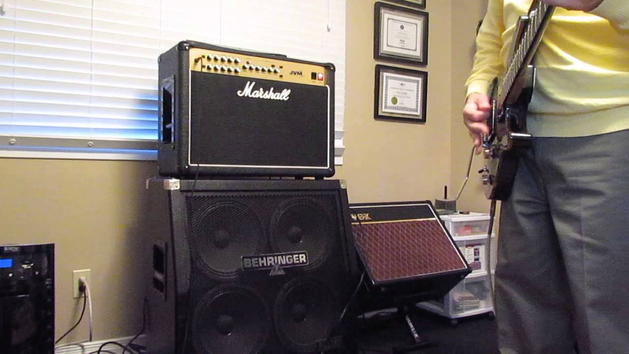 Taking my Marshall JVM 205c for a spin