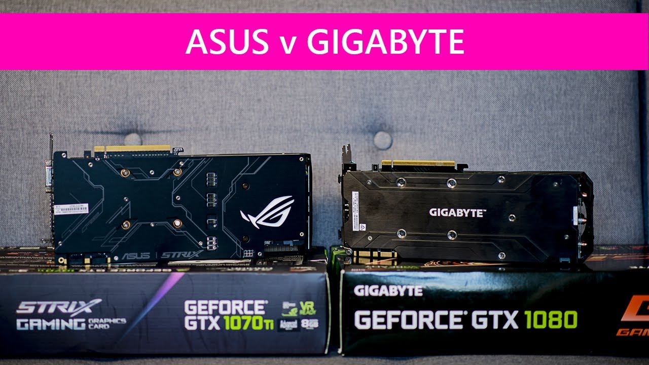 ASUS ROG 1070 Ti Strix Vs Gigabyte 1080 G1 Gaming OC Which one is faster