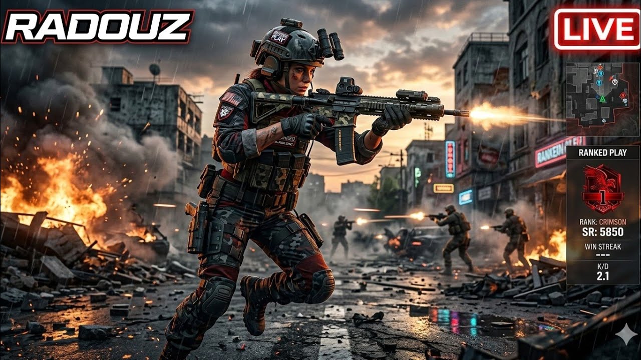 اسطورة الرانك فل ميدان العب نااار🔥Call of Duty Black Ops 7 Ranked play