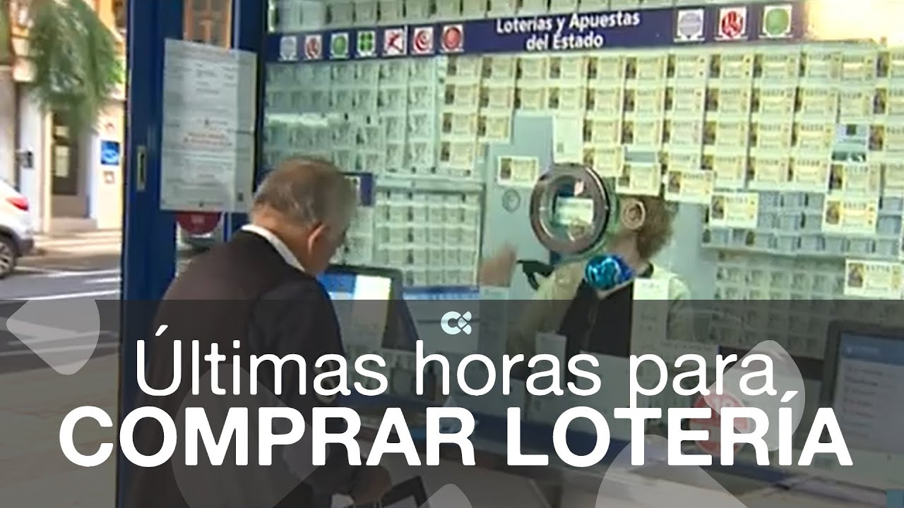 Últimas horas para comprar décimos de Lotería