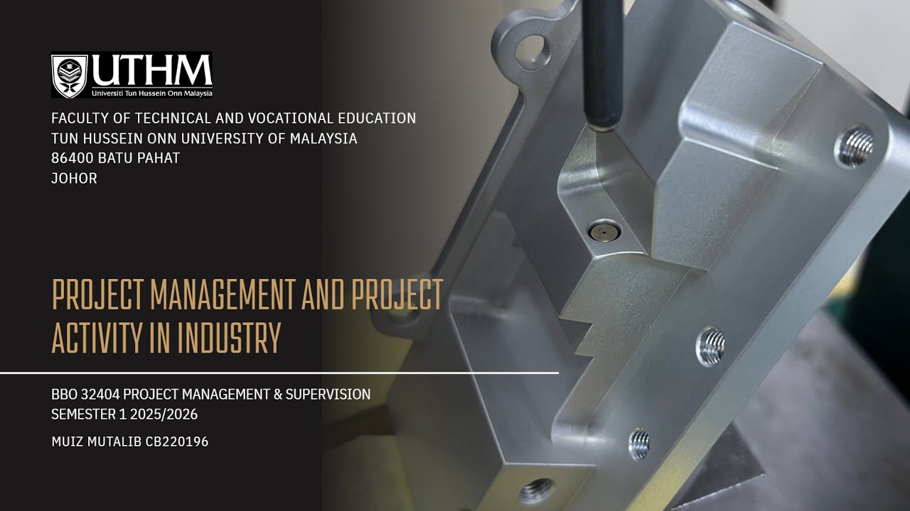 PROJECT MANAGEMENT & SUPERVISION BBO 32404