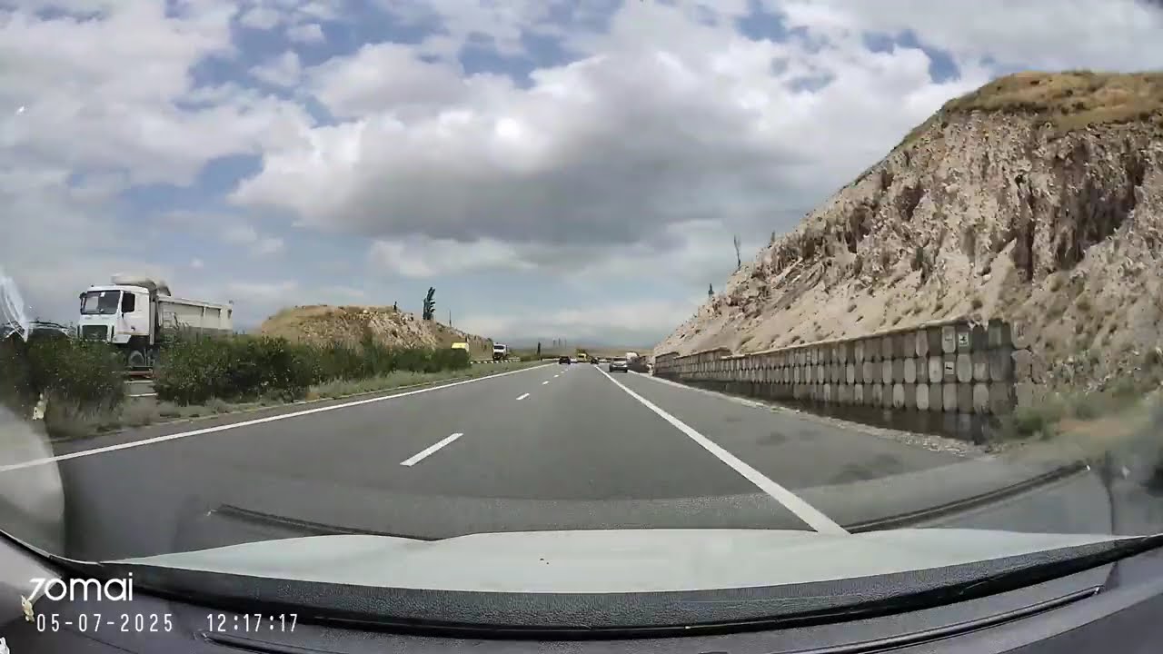 Ճանապարհ դեպի Սևան. Дорога в Севан. The road to Sevan.
