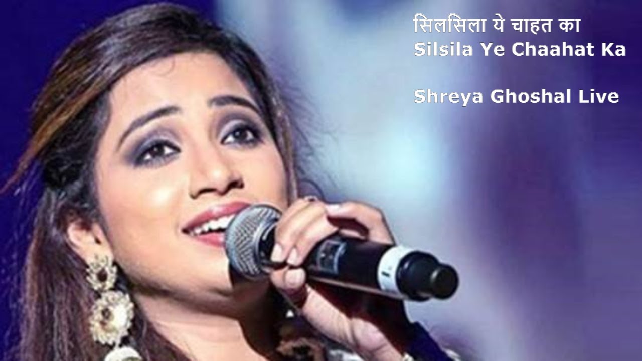 Shreya Ghoshal Live | Silsila Ye Chaahat Ka (सिलसिला ये चाहत का) | Devdas