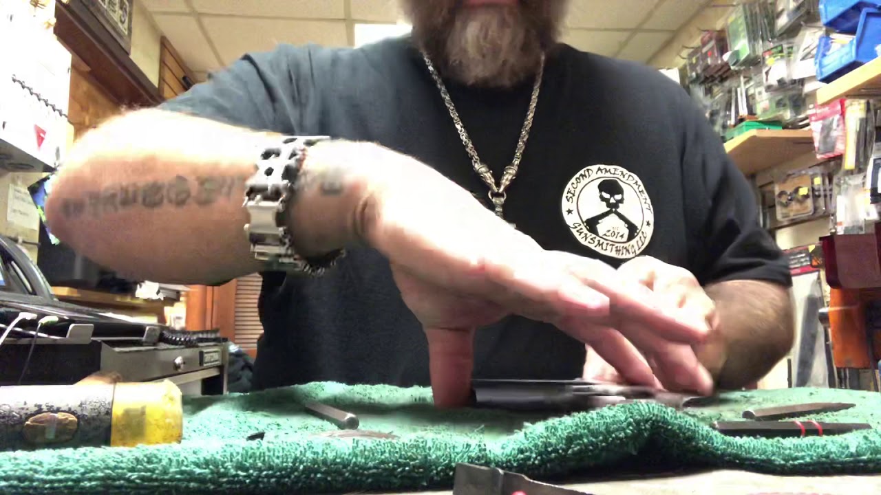 Colt 1903 .380 hammerless disassembly and reassembly