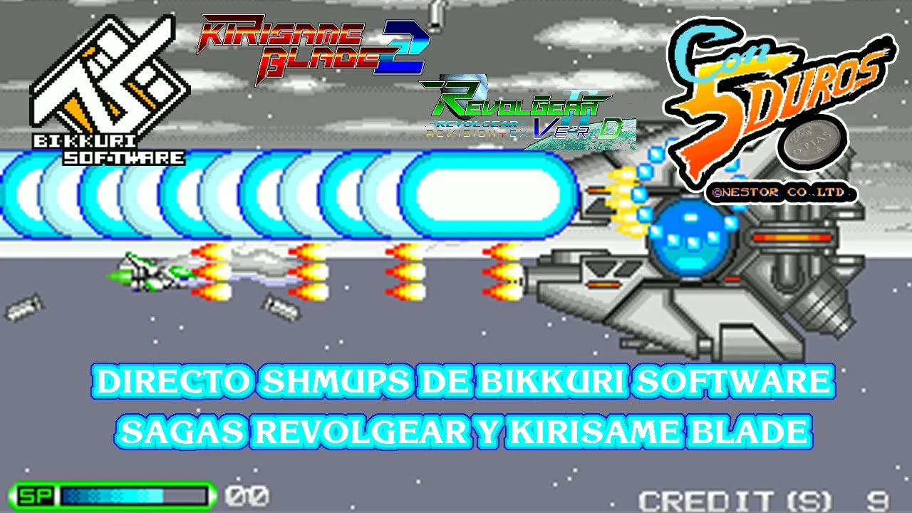 [DIRECTO CL&Aacute;SICO] - SHMUPS DE BIKKURI SOFTWARE - SAGAS REVOLGEAR Y KIRISAME BLADE