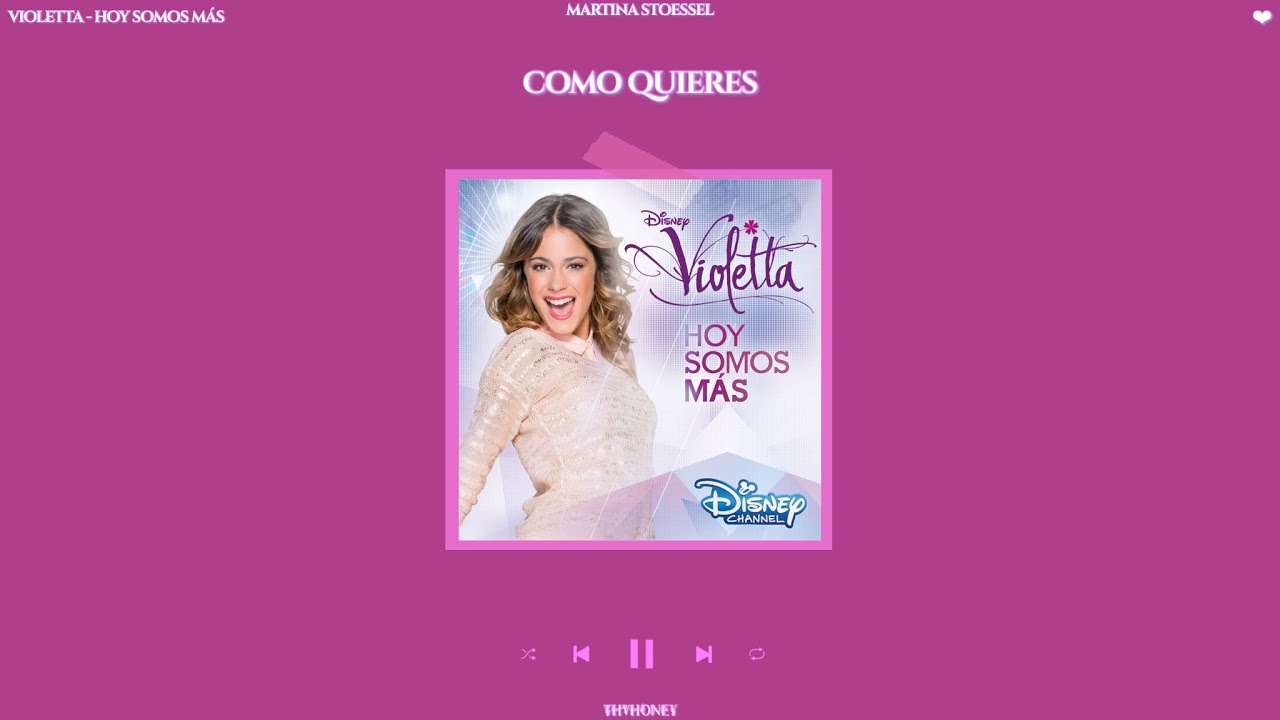 violetta 2 - como quieres (slowed + reverb)