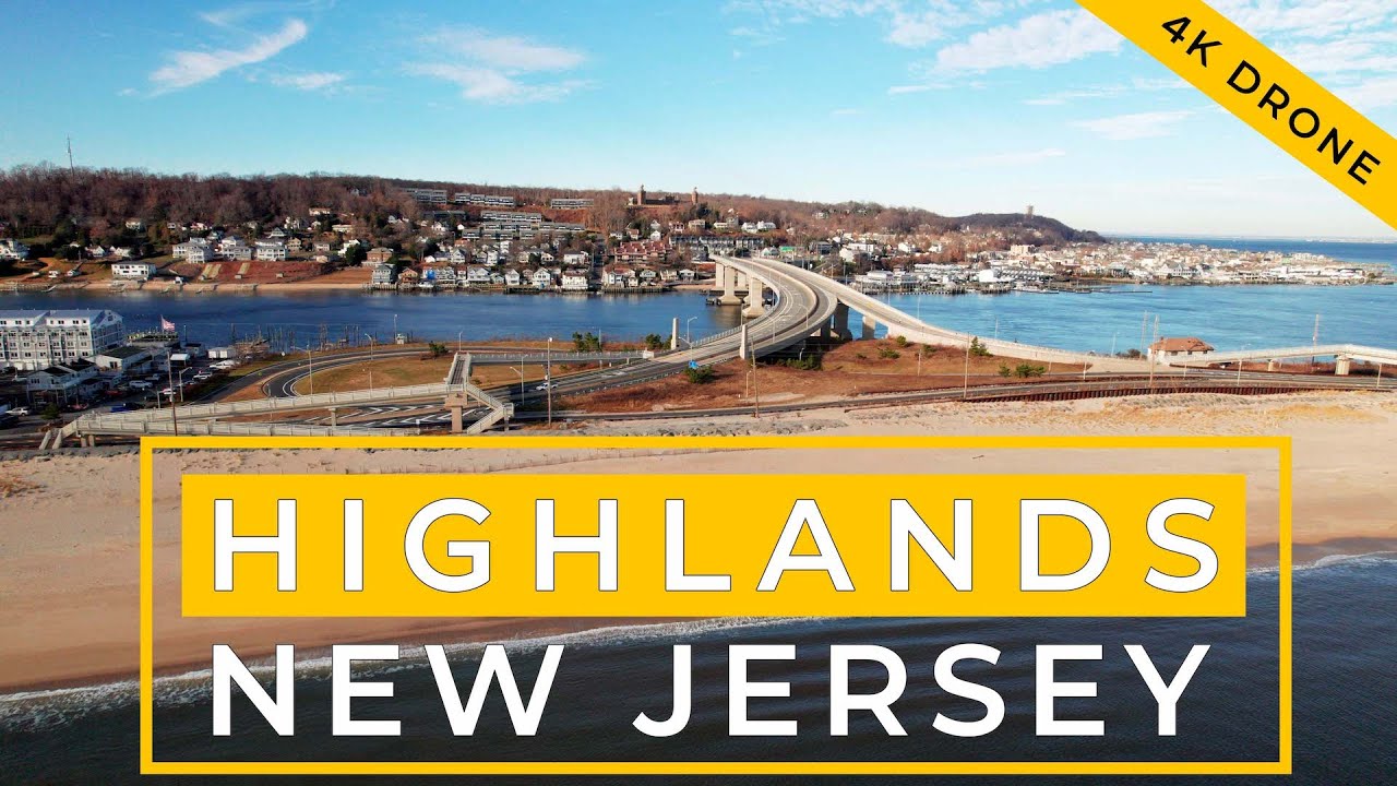 Highlands, NJ (Hartshorne Woods Park, Sea Bright, and Twin Lights) 4K Drone