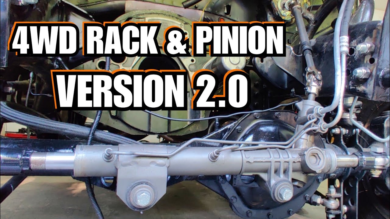 4WD CUMMINS RACK & PINION... VERSION 2.0!!