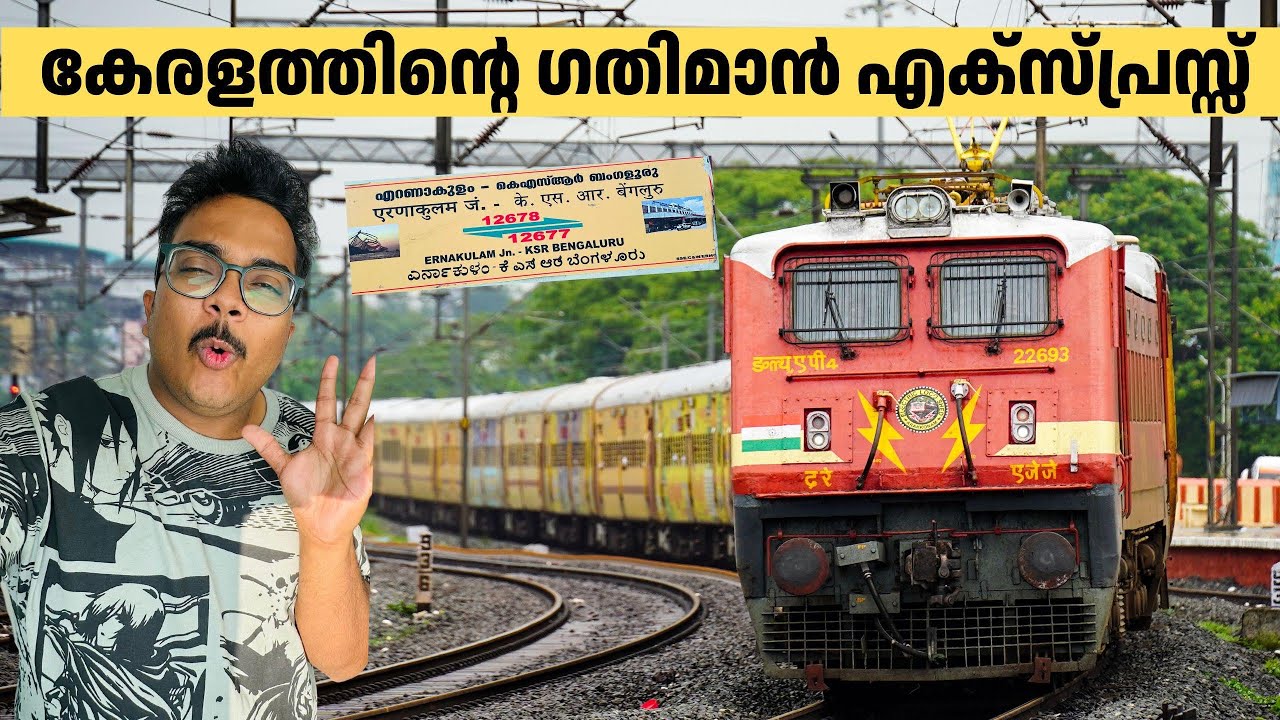 Gatimaan Express of Kerala: Bengaluru to Ernakulam InterCity Train Journey