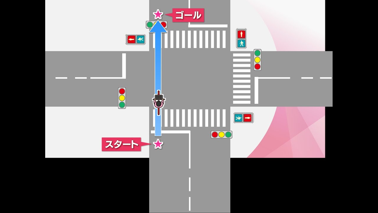 自転車は交差点で「歩行者用」の信号で進む?「車用」の信号で進む？警察に聞くと・・・