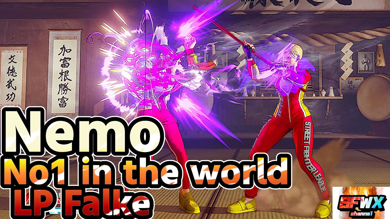 Nemo  No1 in the world LP Falke  sf5  Season5 SF5 SFWX 4K  StreetFighter5 sfv sf5ce