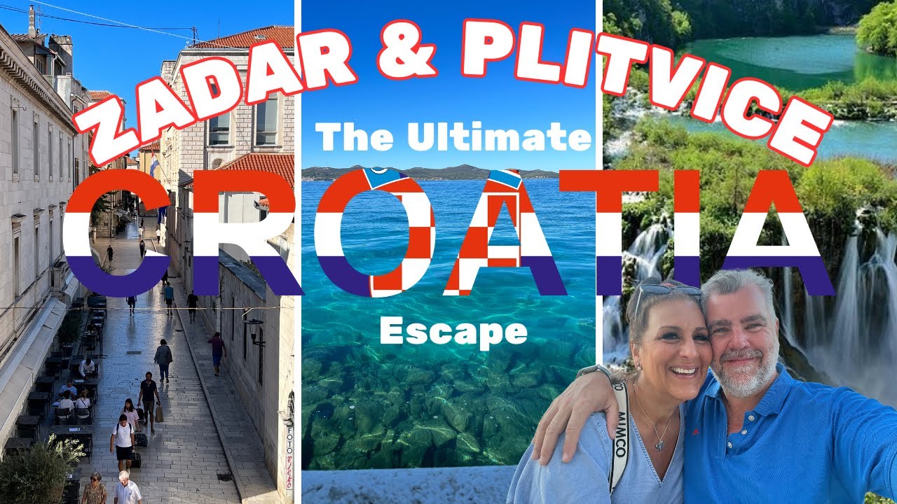 ZADAR & PLITVICE: The Perfect Croatian Adventure 🇭🇷 #croatia #plitvice #adriatic #croatiatravel