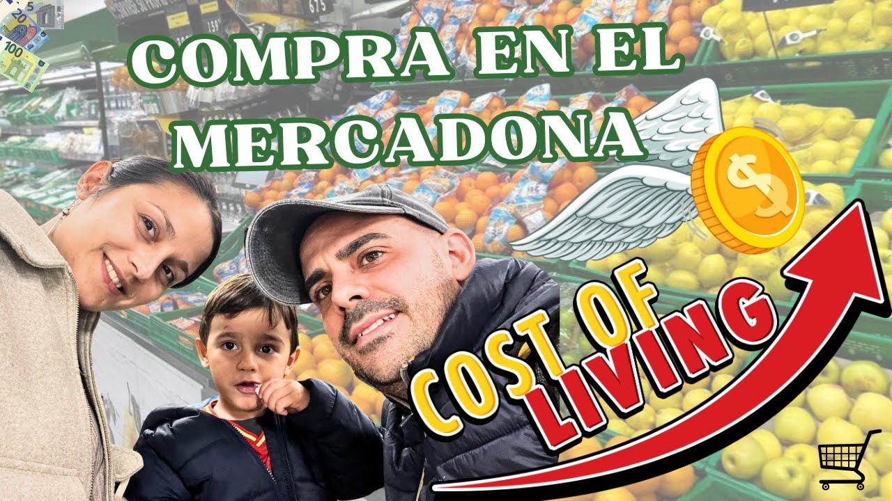 Compra Quincenal en Mercadona 🛒 | Vlog Familiar Realista + ¡Nos Pasamos del Presupuesto!