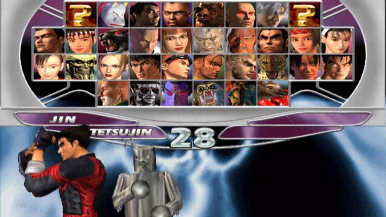 Tekken Tag Tournament — Геймплей Тецуджина и Джина Казамы в аркадном режиме #gaming
