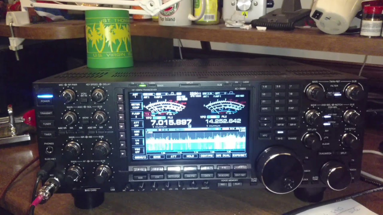 ICOM 7851 vs Yaesu FTDX9000 at R5AA