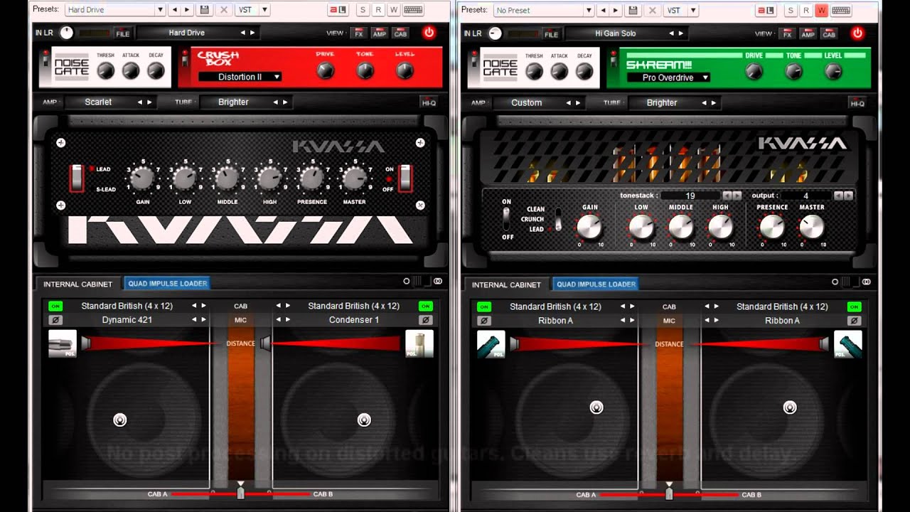 Kuassa Amplifikation One Heavy Tone and Lead Tone Demo.