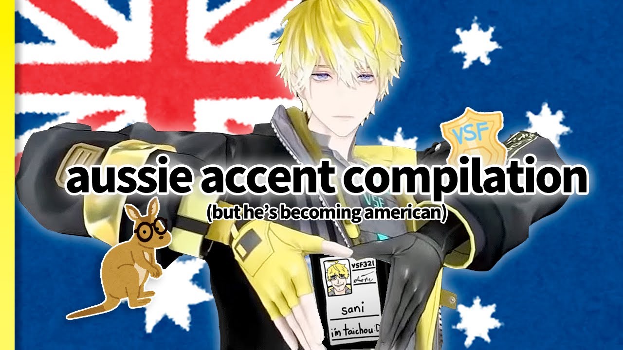 sonny brisko but you remember he's australian (aussie accent compilation) | NIJISANJI EN
