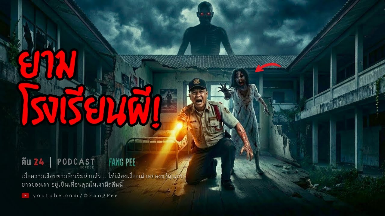 Ep.24 | ยามโรงเรียนผี! รปภ.ใหม่เจอผีห้องชั้น 4 ตามหลอนถึงบ้าน
