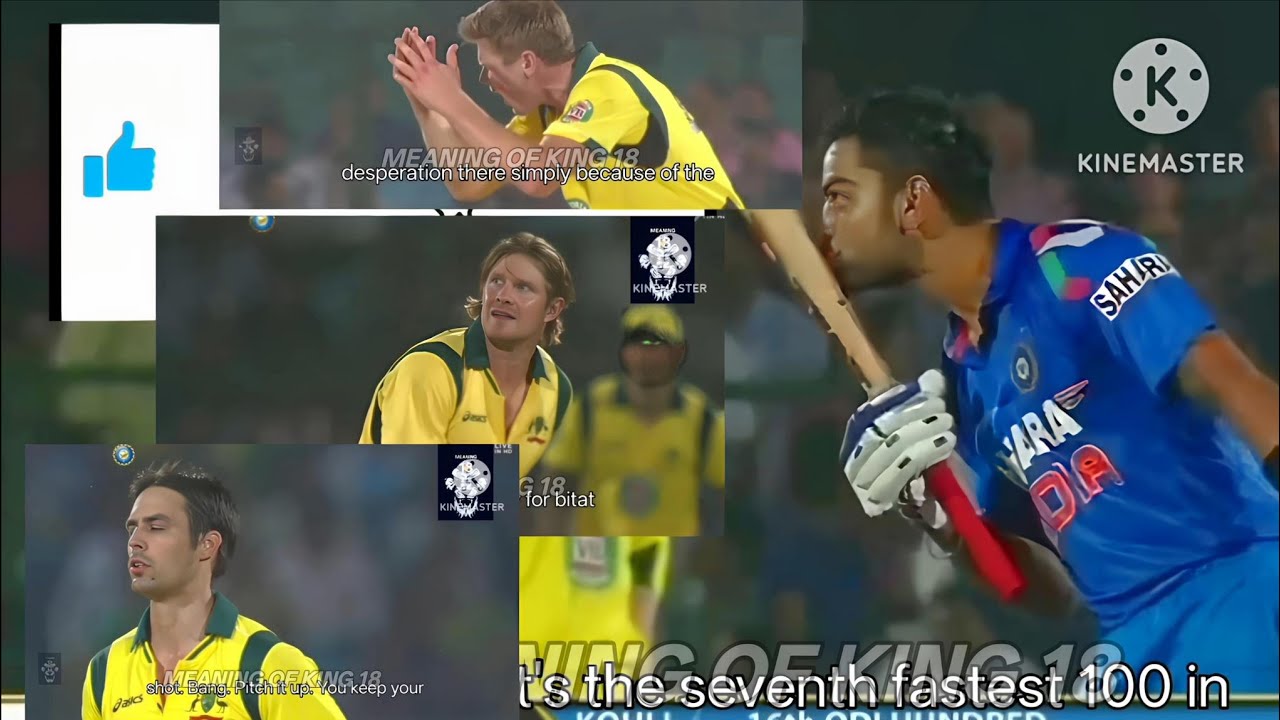 VIRAT Kohli 16 odi hundred vs Australia 🔥🔥🔥💪#trending #Viral #Viralvideo #cricket #viratvsaus
