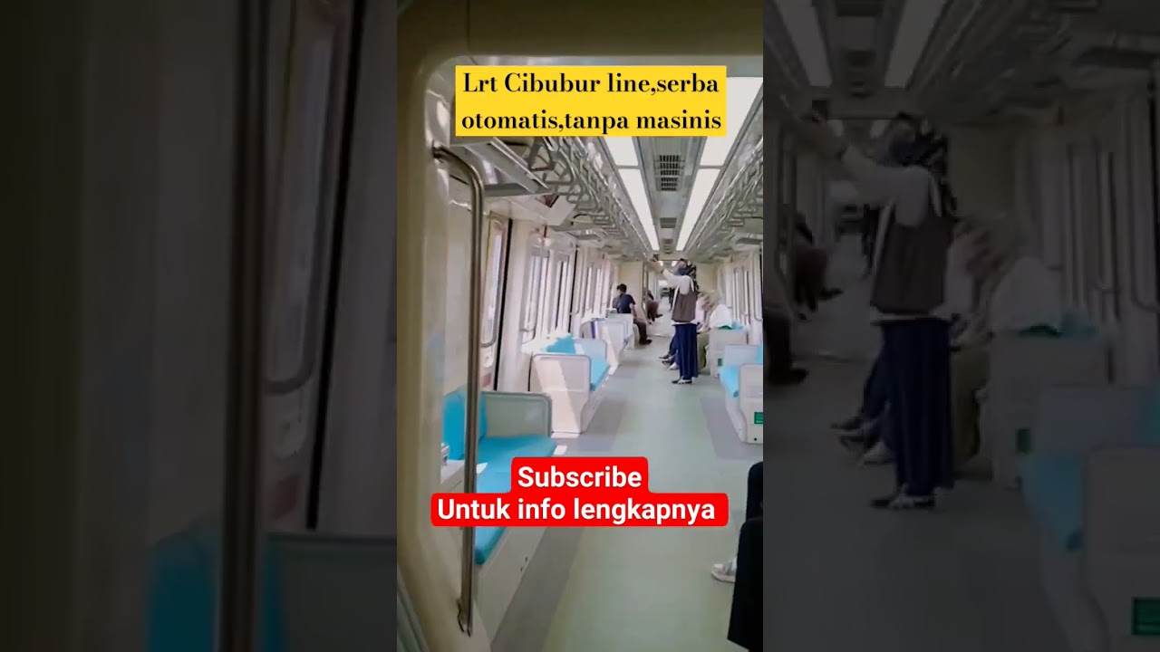LRT JABODEBEK CIBUBUR LINE,SERBA OTOMATIS TANPA MASINIS.‼️#lrtjabodebek #lrt #lrtjakarta