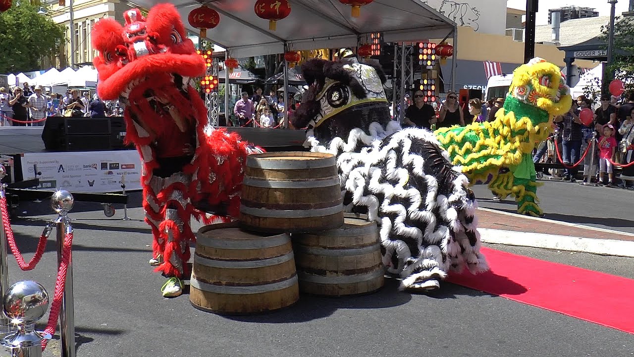 Lion Dance Lunar New Year Adelaide 2018