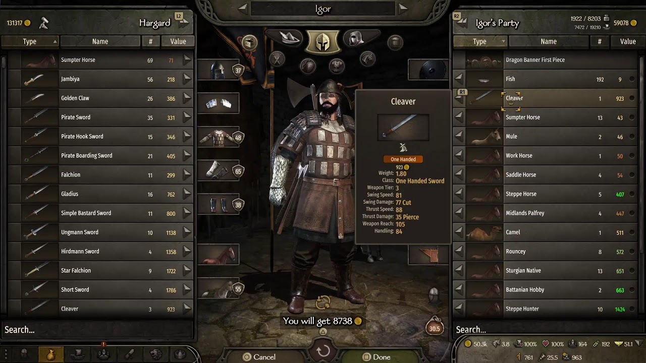 Mount and Blade 2: Bannerlord, Igor