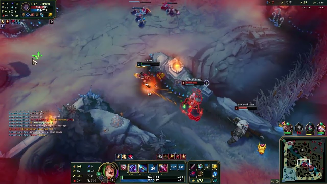 Jinx VS Darius