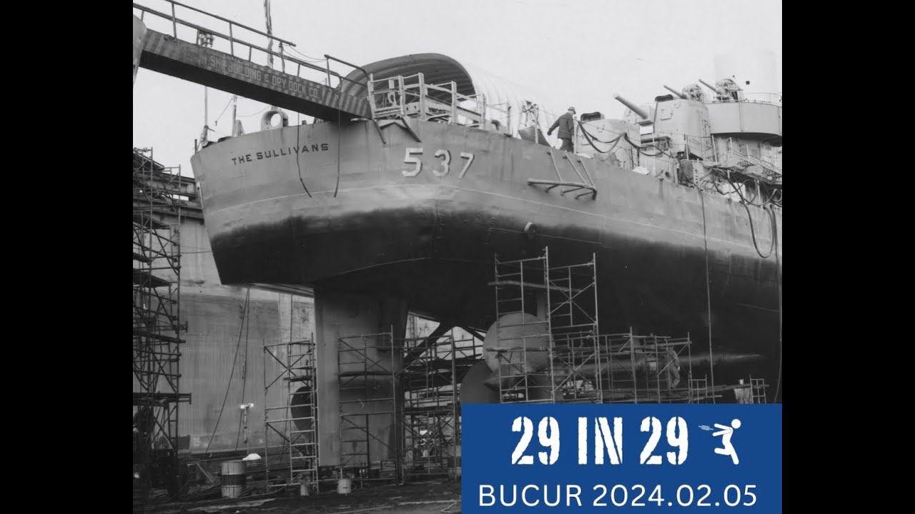 How does Aft Steering work with one rudder: USS The Sullivans
